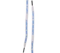 TubeLaces lacets de chaussures Oktoberfest Munich lacets rigolos O'zapft est blanc/bleu clair