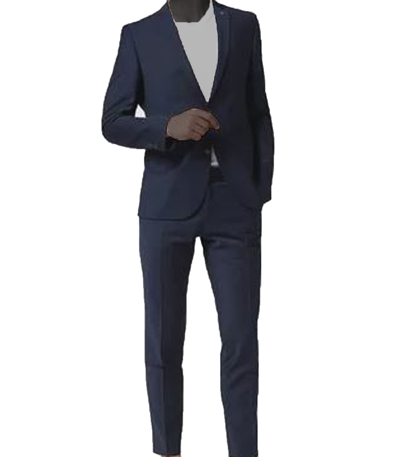 CLUB of GENTS abito elegante da uomo completo giacca e completo pantalone  giacca slim fit con