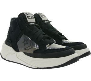 Converse x Joshua Vides Weapon CX Hi Sneaker with Transparent Overlays Sneakers Black
