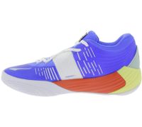PUMA Zapatillas De Baloncesto Fusion Nitro Hombre Zapatillas De Entrenamiento Azul/Amarillo/Rojo