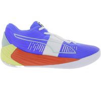 PUMA Zapatillas De Baloncesto Fusion Nitro Hombre Zapatillas De Entrenamiento Azul/Amarillo/Rojo