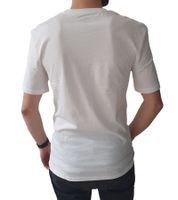 Confezione da 2 HECHTER STUDIOS T-Shirt da uomo in cotone con collo rotondo NI58100 7002 Bianco