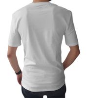 Confezione da 2 HECHTER STUDIOS T-Shirt da uomo in cotone con collo rotondo NI58100 7002 Bianco