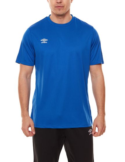 Umbro Club Jersey Camiseta de fútbol de manga corta para hombre 64501U Azul