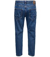 ONLY & SONS Avi Beam Cropped Jeans Homme Retro Wash 22021420 Bleu Foncé ONLY & SONS Avi Beam Cropped Jeans Homme Retro Wash 22021420 Bleu Foncé
