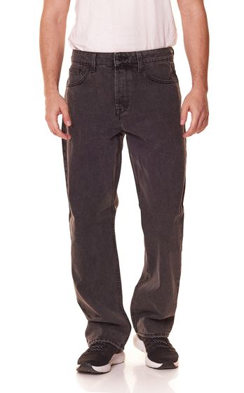 ONLY & SONS Edge Herren Loose Fit Jeans weit geschnittene Jeans Hose mit Waschung 22022800 Schwarz