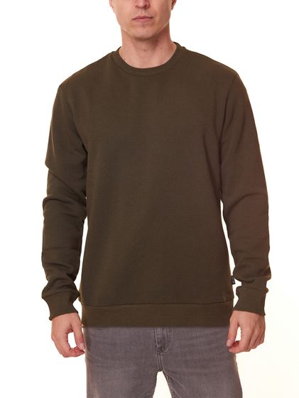 ONLY & SONS Ceres Crew Neck Sweater para hombre Classic Crew Neck Sweater 22018683 Verde oscuro