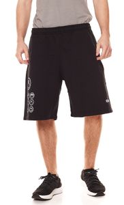 STONES Men s Baseball Shorts Comfortable Sweat Shorts Tattoo Edition 28030-30504 990 Black