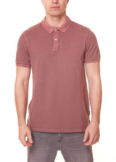 ONLY & SONS Travis Slim Washed Polo pour homme 22021769 Rose poudré foncé