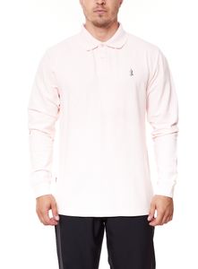Kreem Longsleeve Polo Men s Cotton Shirt with Polo Collar 9164-2600/6023 Pink