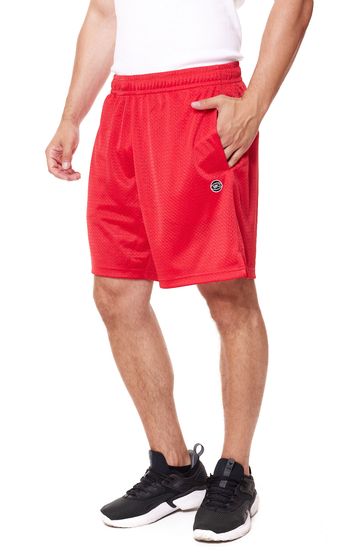 K1X | Kickz NOS Oldschool Shorts Pantalones cortos de entrenamiento para hombre 1202-4100/6650 Rojo