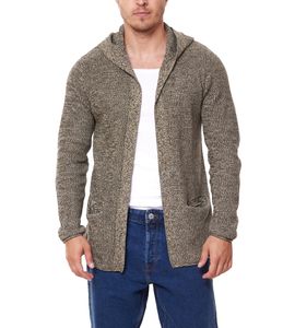 REDEFINED REBEL Cabe Knit Men's Knitted Cardigan TINCSN498 Green