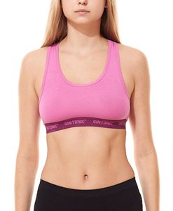 GIN TONIC women's sports bra with racer back bustier 212061938 Pink