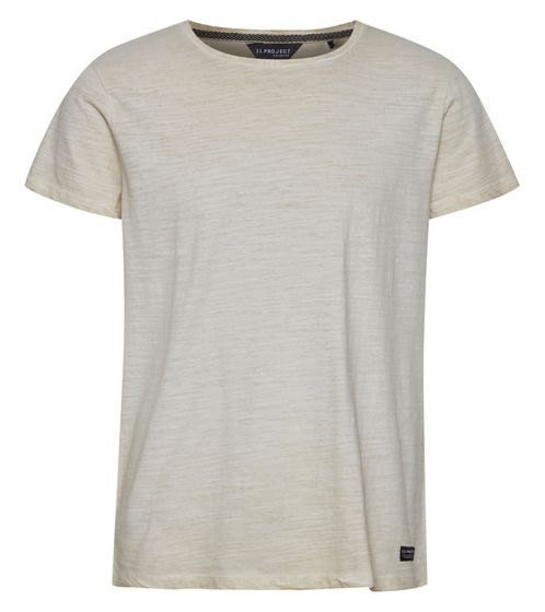 11 PROJECT Magnus men s cotton t-shirt sustainable shirt cold-dyed wash 20714734 ME 141107 light grey