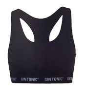5er Pack GIN TONIC Damen Sport-BH mit Ringerrücken Bustier 212061938 Pink oder Schwarz
