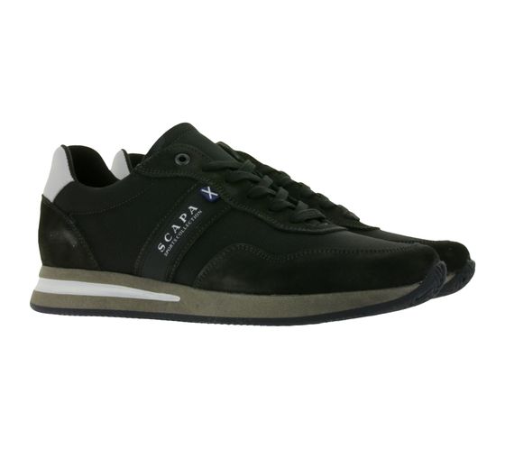 SCAPA Sports Collection Sneaker pour hommes en Lagenlook Chaussures basses 10/9031A 509 Noir