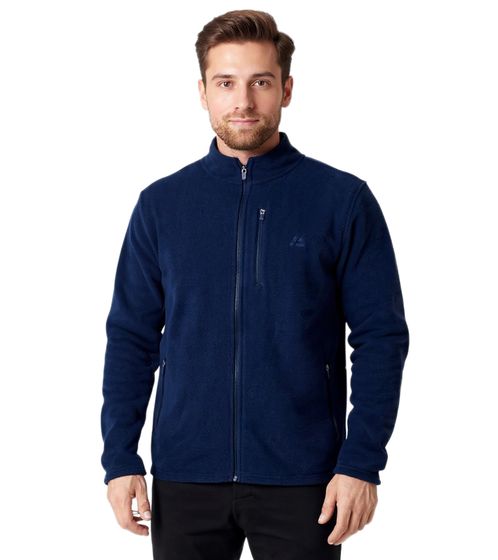 DANISH ENDURANCE sustainable men s fleece jacket Oeko-Tex certified 154000 Navy Blue