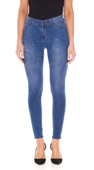 LTB Lonia X Jean super skinny pour femme avec pantalon taille mi-haute délavé Julune 51149 13928 50647 Bleu