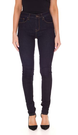 LTB Tanya B jean taille haute femme pantalon skinny en jean délavage rincé 51132 12890 082 bleu