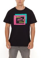 BAD+MAD Tokio Tee men s cotton T-shirt with various prints crew neck shirt BMTR00X in black or white BAD+MAD Tokio Tee men s cotton T-shirt with various prints crew neck shirt BMTR00X in black or white