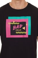 BAD+MAD Tokio Tee men s cotton T-shirt with various prints crew neck shirt BMTR00X in black or white BAD+MAD Tokio Tee men s cotton T-shirt with various prints crew neck shirt BMTR00X in black or white