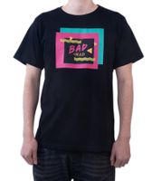 BAD+MAD Tokio Tee men s cotton T-shirt with various prints crew neck shirt BMTR00X in black or white BAD+MAD Tokio Tee men s cotton T-shirt with various prints crew neck shirt BMTR00X in black or white