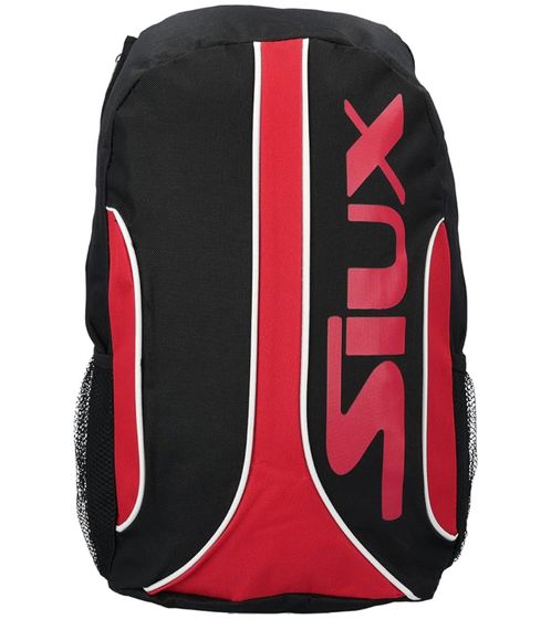 SIUX Fusion backpack with racket compartment Padel bag Sports bag Padel bag Black-Red