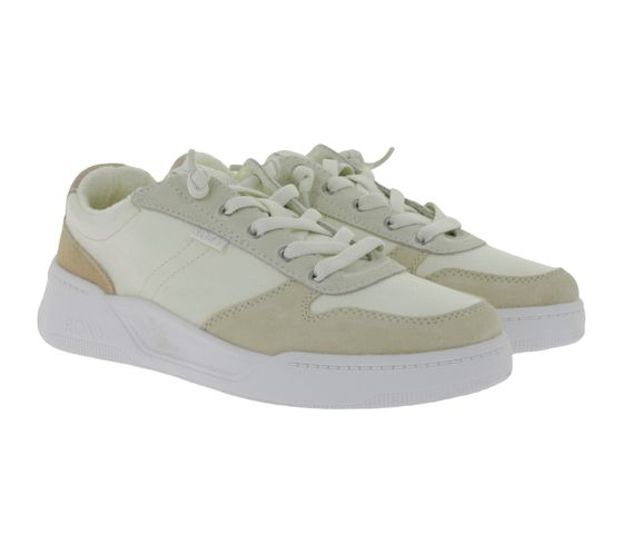 ROXY Harper women s low-top sneakers with memory foam footbed leisure shoes with terry lining ARJS600482 CRE cream