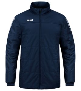 JAKO coach jacket team kids windbreaker with heat-insulating padding transition jacket 7104-900 navy