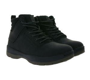 AUTORIDAD DEL PARQUE por K1X | Botas de trekking para hombre Kickz H1KE Territory hechas de cuero nobuck botas de invierno 6193-0500/0001 negro