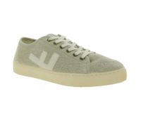 FLAMINGOS LIFE RANCHO ECRU IVORY Sneaker nachhaltige Alltags-Schuhe Freizeit-Sneaker 100% Vegan Made in Spain SS21RAECRIV Grau 