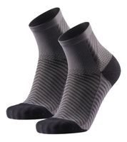 2 pairs of DANISH ENDURANCE anti-friction race men s running socks with grip padding sports stockings 160000 in black, white, gray