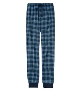 LIVERGY Pantalon de pyjama en pur coton pour homme 390207_2201 Bleu/Blanc