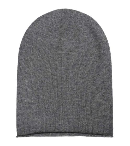 Berretto da uomo KKS STUDIOS in 100% cashmere cappello invernale 8016M 45302 grigio