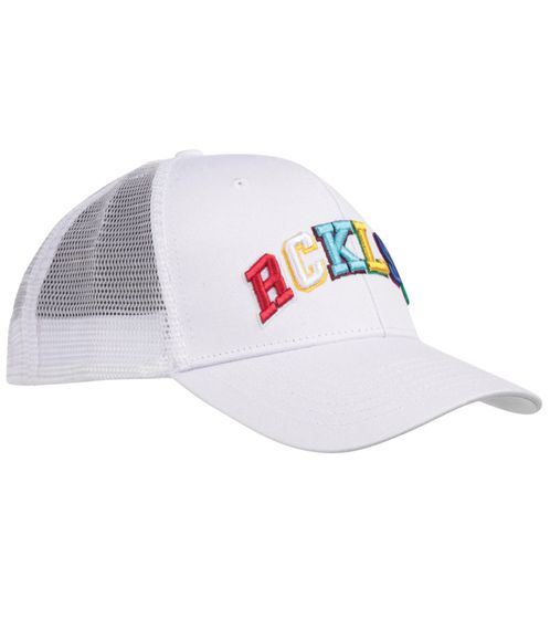 YOUNG & RECKLESS Gorra de béisbol Synthesis con gorra trucker bordada de colores 700001 blanco