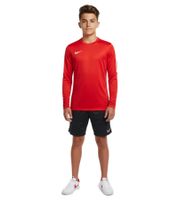 Camiseta infantil NIKE Performance Park 20 de manga larga con tecnología dry-fit BV6901-657 rojo