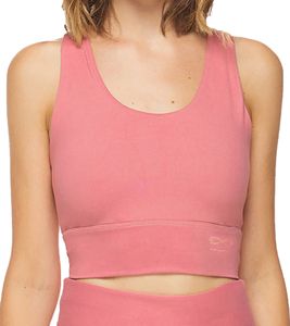 ragwear Seola women s sports bra PETA certified vegan cropped shirt 2211-10037 4041 Rose