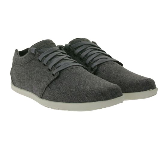 K1X | Kickz lp low Herren Sneaker Halbschuhe zeitlose Schnür-Schuhe 1181-0301/8052 Grau