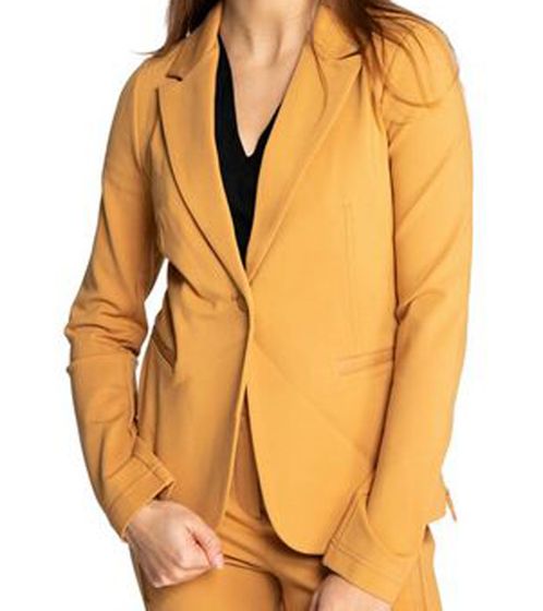 ZHRILL Blazer de mujer Salma elegante blazer de negocios 87569329 Curcuma