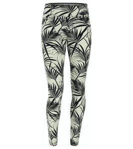 FREDDY N.O.W. Yoga women s push-up trousers with palm tree pattern 45857139 black/grey