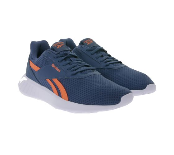 Reebok Lite 2.0 Damen Lauf-Schuhe Mesh mit gedämpfter Sohle FY9898 Blau/Orange