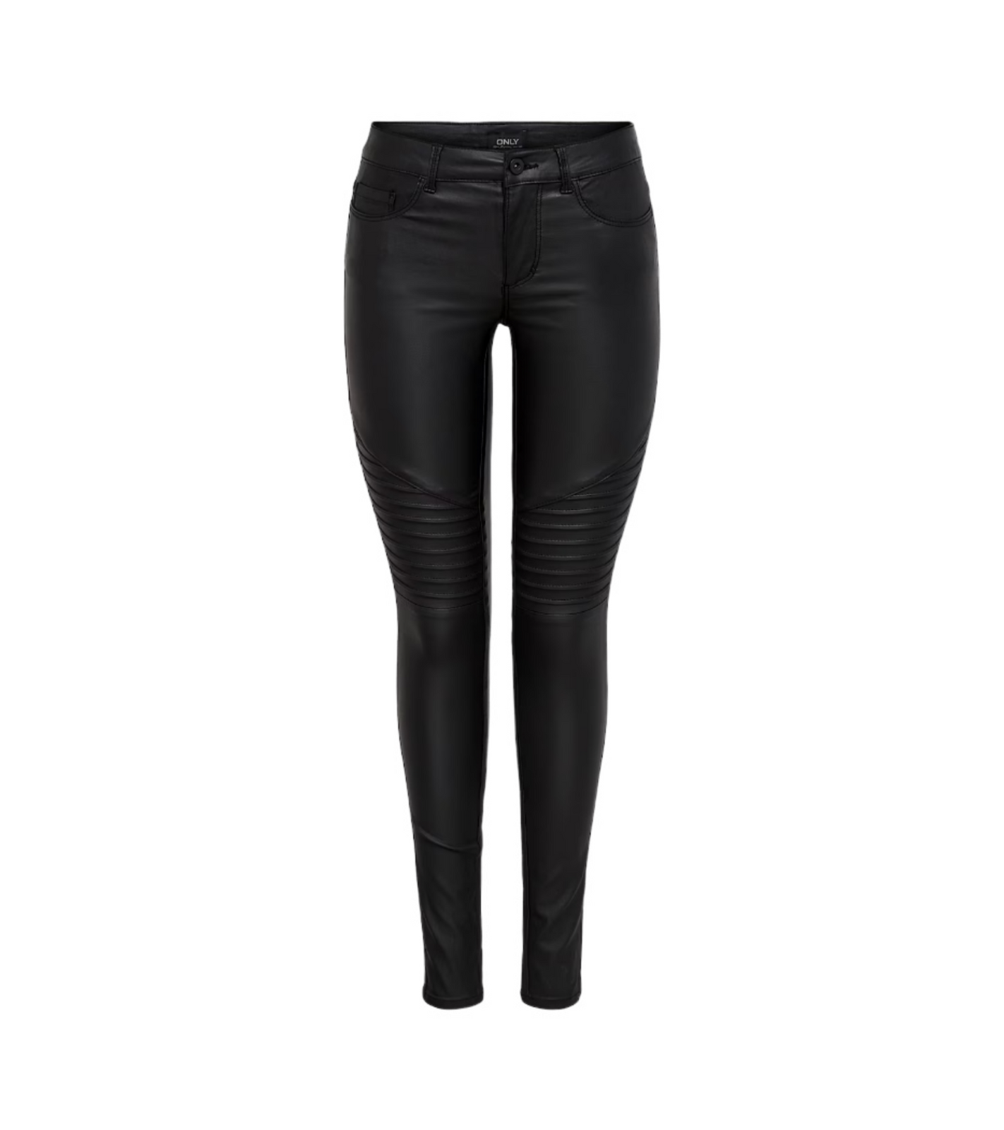 Leather skinny trousers on sale womens