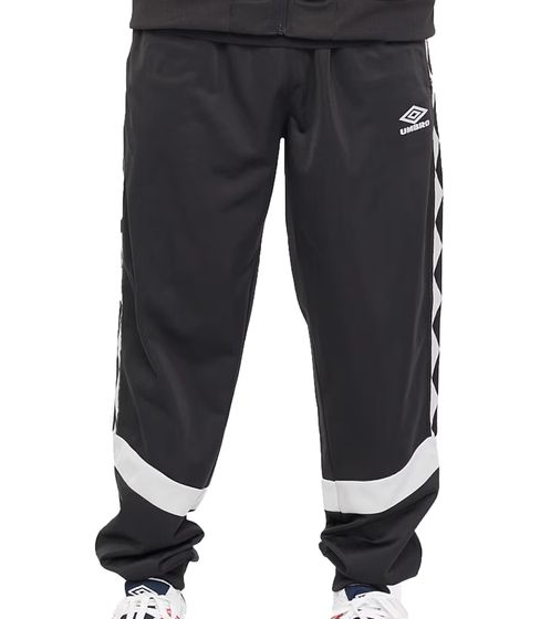 umbro Diamond Taped Tricot Men's Sports Pants Joggers UMJM0645-OG2 Black/Grey