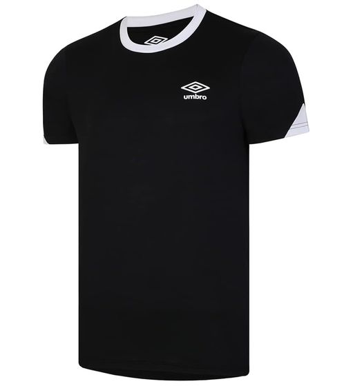 Camiseta de fútbol umbro Total Training Jersey manga corta Hombre UMTM0613-090 negro