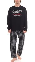 Ensemble pyjama homme AM Legend Pyjama 2 pièces à carreaux ou uni IAN MPJ 23 noir, marine, gris en différents modèles Ensemble pyjama homme AM Legend Pyjama 2 pièces à carreaux ou uni IAN MPJ 23 noir, marine, gris en différents modèles