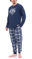 Ensemble pyjama homme AM Legend Pyjama 2 pièces à carreaux ou uni IAN MPJ 23 noir, marine, gris en différents modèles Ensemble pyjama homme AM Legend Pyjama 2 pièces à carreaux ou uni IAN MPJ 23 noir, marine, gris en différents modèles