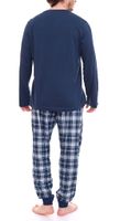 Ensemble pyjama homme AM Legend Pyjama 2 pièces à carreaux ou uni IAN MPJ 23 noir, marine, gris en différents modèles Ensemble pyjama homme AM Legend Pyjama 2 pièces à carreaux ou uni IAN MPJ 23 noir, marine, gris en différents modèles