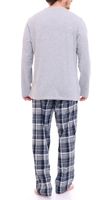 Ensemble pyjama homme AM Legend Pyjama 2 pièces à carreaux ou uni IAN MPJ 23 noir, marine, gris en différents modèles Ensemble pyjama homme AM Legend Pyjama 2 pièces à carreaux ou uni IAN MPJ 23 noir, marine, gris en différents modèles