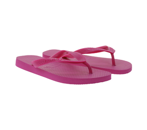 havaianas Hollywood Damen Zehen-Trenner modische Badelatschen mit Logoaufdruck Pink