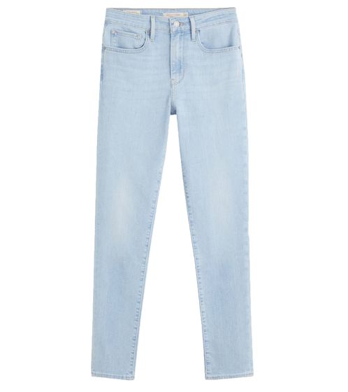 LEVI'S 721 High Rise Skinny Jeans pantaloni in denim da donna stile cinque tasche 93719630 blu